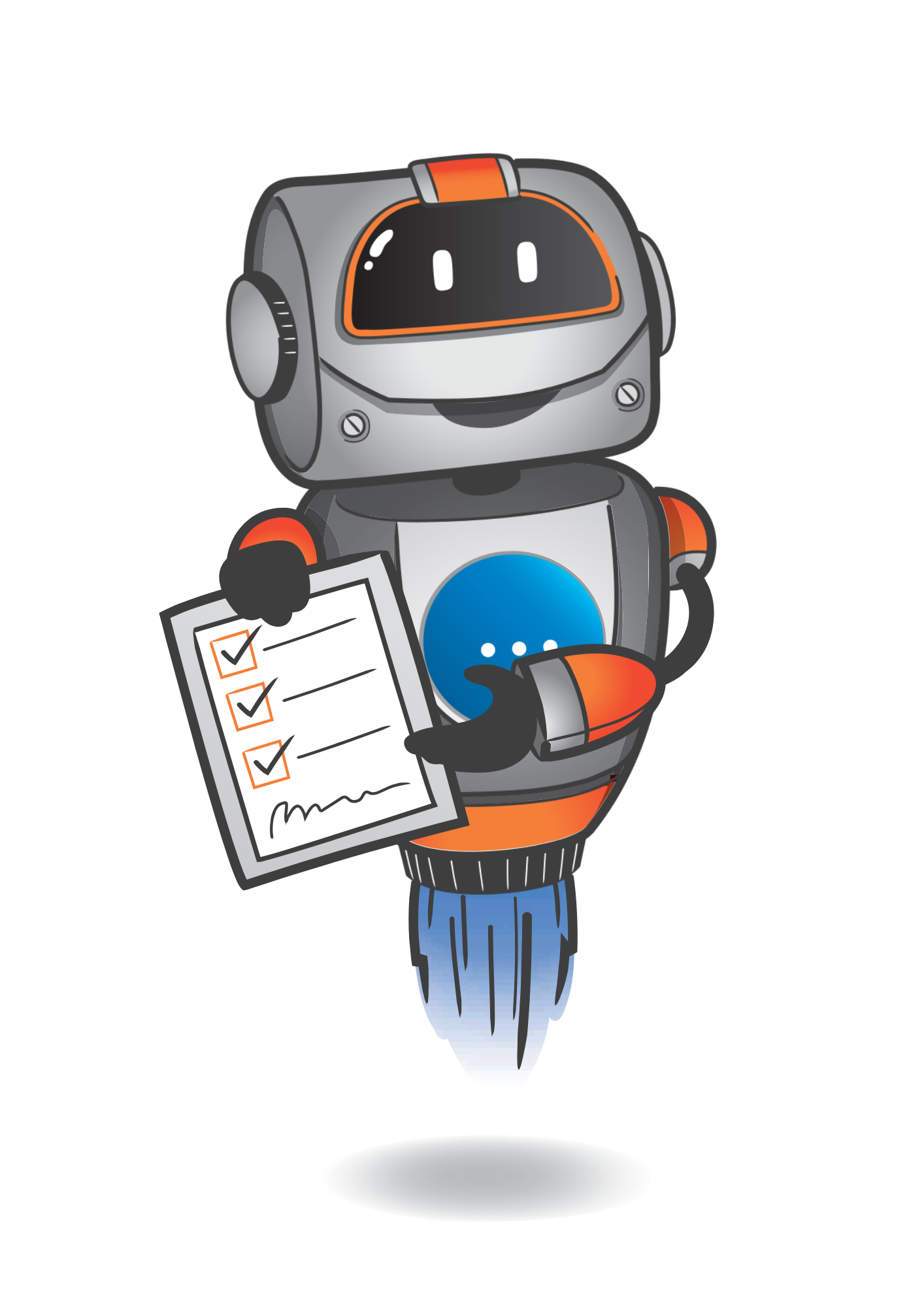 ScioBot Robot with Checklist